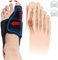 Jdkouh 2x Hallux Valgus Korrektur Schiene Bandage mit 2x Silikon Zehenspreizer Großer Zeh,Bunion Corrector,Rutschfester Ballenzehen Korrektur Set für Tag & Nacht,Universalgröße für Damen und Herren