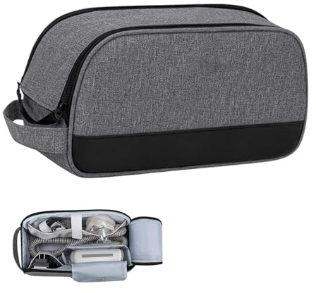CPAP-Tasche, Aufbewahrungstasche für Ventilator, Umhängetasche | Wasserdicht für CPAP-Maschine, Ladegerät, CPAP-Schlauch, CPAP-Filter und CPAP-Zubehör