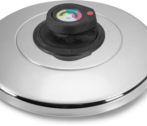 OPPAHA Valvola di Esercizio Zepter Compatibile per Coperchio a Pressione Syncro Clik - Ricambio per Pentole a Pressione Diametro 20-24 cm