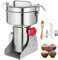 1000g Moulin à céréales électrique 2800W 25000r / Min Moulin à graines de lin Noix de muscade Moulin à noix en acier inoxydable Moudre des herbes Plantes médicinales Épices Céréales et haricots 1000g