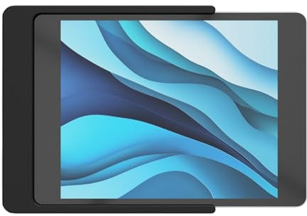 Cleverstation Slide-In Tablet Wandhalterung für Apple iPad 5/6 Gen (9,7 Zoll) - Schwarz