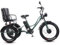 Electric Trike for Adult (7-Speed), 48v/18ah Removable Battery, 350 Lb Load Electric Tricycle + 24 Fat Tire, LCD Display + Headlight, for City and Mountain Road,Green