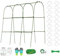 Enrejado de pepino, estante de soporte de verduras con marco en U, marco de metal resistente a la intemperie para cultivo en invernadero, casa, agricultura, jardín, cultivo vertical, 120 x 120 cm