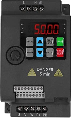 Lmrysalque 1.5KW variateur de fréquence convertisseur de fréquence Simple AC220V entrée 3 Phases AC0-220V Sortie