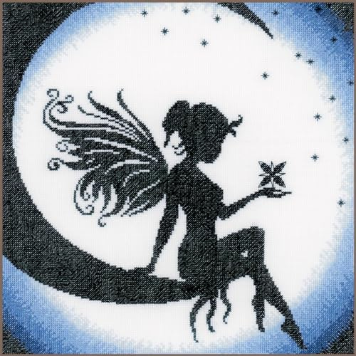 Lanarte Fairy on The Moon (Aida), NA, 24 x 24cm