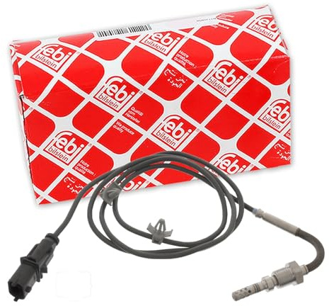 febi bilstein 48840 Abgastemperatursensor , 1 Stück | Kompatibel mit: OPEL ASTRA H, ASTRA H Caravan, ASTRA H GTC, ASTRA H Kasten/Kombi, ASTRA H Stufenheck