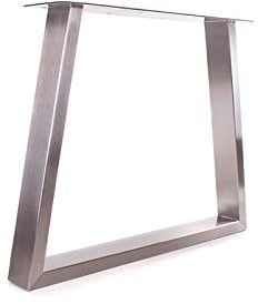 KTC Tec Tischgestell Edelstahl TU 100x40 Trapez 500 Untergestell Tischuntergestell 1 STK