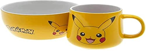 Pokémon Pikachu Mug & Bowl Breakfast Set