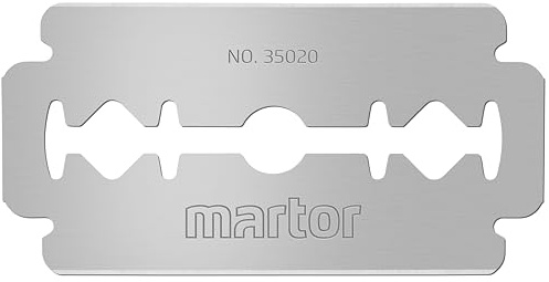 MARTOR INDUSTRIEKLINGE, Ersatzklingen Cuttermesser, Sicherheitsmesser, 22 mm, Scharf, Im Spender, 2-fach Nutzbar, NR. 35020