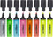 edding Textmarker 345 copylighter, nachfüllbar (office set big) 7 Farben, Silbergrau und 2x Neongelb Easy Copy Set