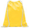MyShirt Baumwoll Turnbeutel 38 x 46cm unbedruckt mit Kordelzug - 19 Farben - Jutebeutel OEKO-TEX® geprüft Gym Sack zum bemalen, Farbe:gelb