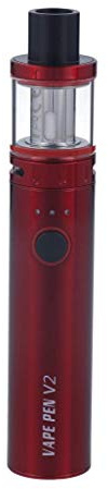 SMOK Vape Pen V2 E Zigarette mit 1600mAh, Rot, 3ml Tankvolumen
