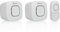 Byron Wireless Portable Doorbell Set - Smart Control - 200m Range - 8 Melodies - Volume Control - Colourful Visual Alert System - White - DBY-24724UK