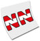 2 x Aufkleber aus Vinyl, selbstklebend, NurBURGRING MOTOR RACING RALLY DECAL GP bedruckt