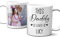 Thoughtful Gifts Premium Personalised Mug for Daddy, Add Name and a Special Photo, Cup Father’s Day, Photo Day Mug, Gift Christmas or Birthday Present