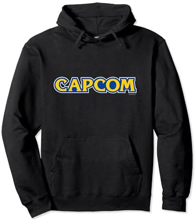 CAPCOM logo Pullover Hoodie