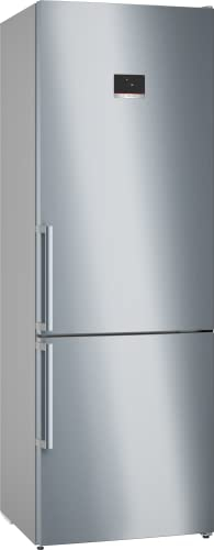 Bosch KGN497ICT, Série 4, Réfrigérateur combiné pose-libre, 440 L, 203 x 70 (H x L), Inox anti trace de doigts