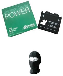 COMPATIBLE WITH K TM Duke 4T 125 2012 BATTERY MTZ7S MIDAC(READY SEALED ACTIVATED)12V/6AH BATTERIES FOR MOTORCYCLE SCOOTER SPECIFIC 113X70X105MM