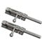 HOHOVYVY Universal-Edelstahl Bolzenriegel Zum Anschweißen Und Anschrauben Türriegel Sicherheitsriegel Torriegel Schlossriegel Metallschloß Schweißen