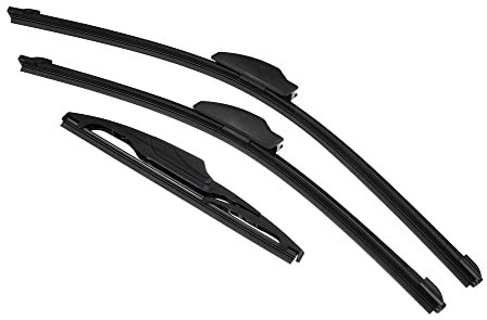 QUARKZMAN 3 Stück Vordere Hintere Scheibenwischer Blätter Satz für Suzuki Swift Hatchback