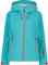 CMP Damen WOMAN JACKET FIX HOOD Skijacke türkis 46
