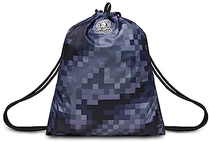 Invicta Easy Pack, Sportbeutel, Turnbeutel für Mädchen & Jungen, Gym bag für Sport und Freizeit, leichte Stofftasche für Kinder, grau