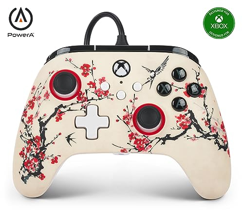 Controller cablato PowerA Advantage per Xbox Series X|S - Nirvana del guerriero