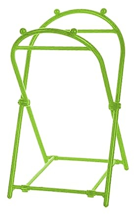 LOVIVER Müllsack-Halter-Ständer, Laubsack-Ständer, Einkaufstaschen-Halter, Müllsack-Halter-Rahmen, hängender Müllsack-Halter für Einkaufstüten, Partys, GRÜN