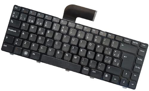 Teclado de Computadora Portátil Compatible para DELL Vostro 1440 1445 1450 1550 2520 3330 3350 3450 3460 3550 3555 Español