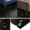 Livelynine Bodenfliesen Selbstklebend Bad Schwarz 30x30CM PVC Fliesen Selbstklebend Boden Küche Terrazzo 32-Fliesen Vinylboden Selbstklebend Fliesenoptik Flur Vinyl Fliesen Selbstklebend Boden Muster