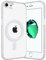 Coiwxmoi Hülle Magnetisch für iPhone 8/7/SE 2020/2022 4,7,Handyhülle Kompatibel mit MagSafe Kabellosem Laden, PC Rückseite + Dünn TPU Silikon Stoßfest Schutzhülle, Transparent