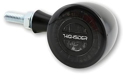 Blinker Highsider Rocket Bullet Rücklicht Bremslicht LED schwarz