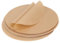 SWAWIS 150 Stück Backpapier Rund, Runde Antihaft-Backpapier Ø 28cm, Rundes BBQ Papier Hitzebeständig, für Pfannen Backen BBQ Pizza Kuchen Luftfritteuse(Braun)