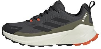 adidas Men's Terrex Trailmaker 2 Gore-TEX Hiking Shoes, Carbon/Core Black/Olive Strata, 7.5 UK