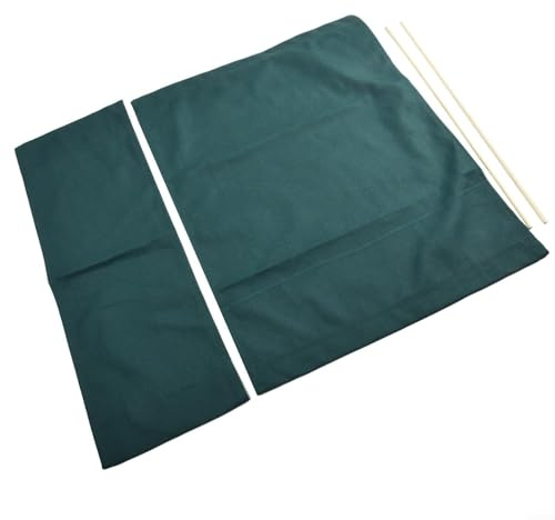 Regiestuhlbezüge, Filmstuhlbezug, Ersatzbezüge-Set für Klappstuhl, Regiestuhl, Dunkelgrün, 20 x 53 cm x 53 cm x 42 cm