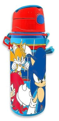 My sweety pop Borraccia sonic in alluminio, per bambini, asilo, scuola e vacanza, pasto, 21,8 cm, 600 ml, idratazione, idea regalo