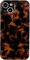 AMART Handyhülle für iPhone 15,Amber Brown Leopard Muster Hülle Tier Motive Aesthetic Frauen Mädchen Stoßfeste Schutzhülle für iPhone 15