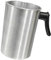 jdstty Jarra de acero inoxidable con mango resistente al calor y boquilla de vertido sin goteo