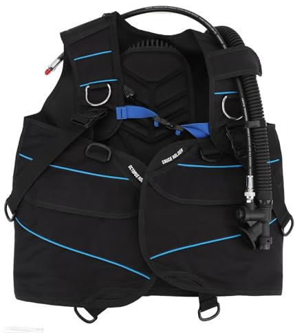 Alomejor Tarierjacket Zum Tauchen, Verstellbar, Leicht, Bequem, Jackenstil, Tarierjacket, Tauchkompensator für Tauchausrüstung (XXL)