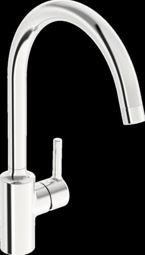 HANSA HANSAVANTIS Küchenarmatur, Niederdruck, Ausladung 247mm, schwenkbarer Auslauf, chrom, 52211167