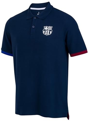 Herren-Poloshirt Barça, offizielle Kollektion des FC Barcelona, Fußball, Größe S