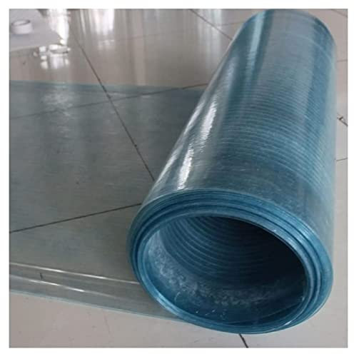 Transparente Acryl-Kunststoffplatte für Gewächshausabdeckung, Terrassentür, Fenster, Markise, Baldachin, 80 % Lichtdurchlässigkeit, flexibel, bruchsicher, leicht zu schneiden, ideal für industrielles