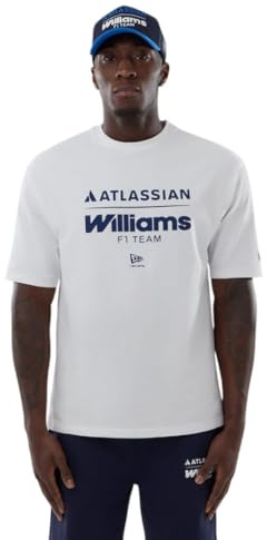 New Era Williams Oversize T-Shirt, Weiß