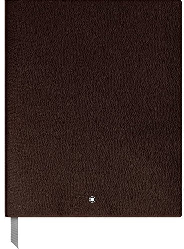 Montblanc Sketchbook 116952 Fine Stationery #149 – Leder Notizbuch A4 liniert mit Softcover – Farbe: Tobacco – 272 Seiten