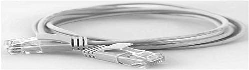wantecWire Extra dünnes Patchkabel CAT.6 UTP, Länge 7 m, weiß