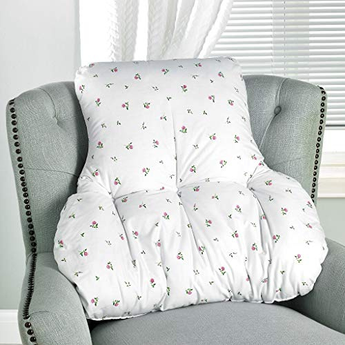Diana Cowpe Rosebud T Shaped Lumbar Back Support Chair Cushion Multipurpose Support Orthopedic Pillow