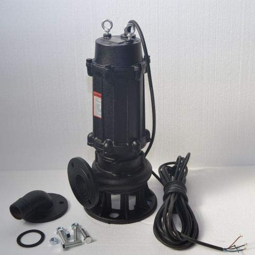 Fäkalienpumpe 400V Schmutzwasserpumpe mit Schneidmesser Rührwerk 400L/min