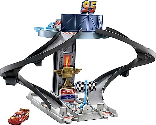 Disney Pixar Cars GJW42 Pixar Cars Rust-eze Racing Tower