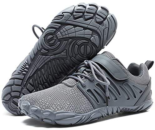 MIFAWA Barfußschuhe für Herren, Zero Drop-Schuhe, Herren-Zehenschuhe für Herren, minimalistische Schuhe für Herren, Barfußschuhe, Herren-Workout-Schuhe, Cross-Trainer, Herren, athletisch, Wandern,