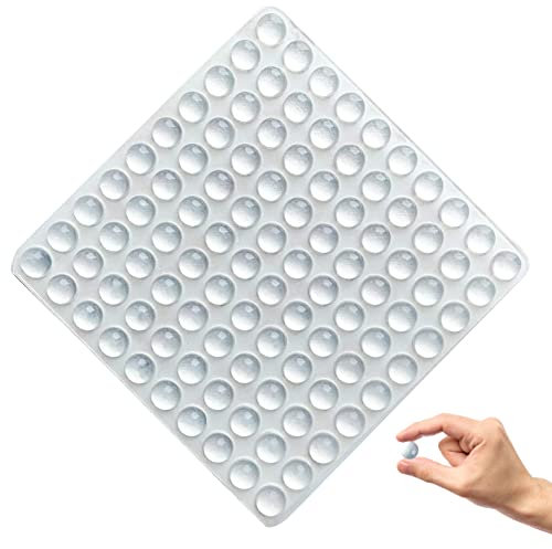 Silicone Door Bumpers,6x2mm Mini Buffer Furniture Pads,Rubber Feet Bumper Pads,Clear Adhesive Door Bumpers Protector Furniture Door Drawers for Furniture Glass Tables Crafts Wall Protectors (100pcs)